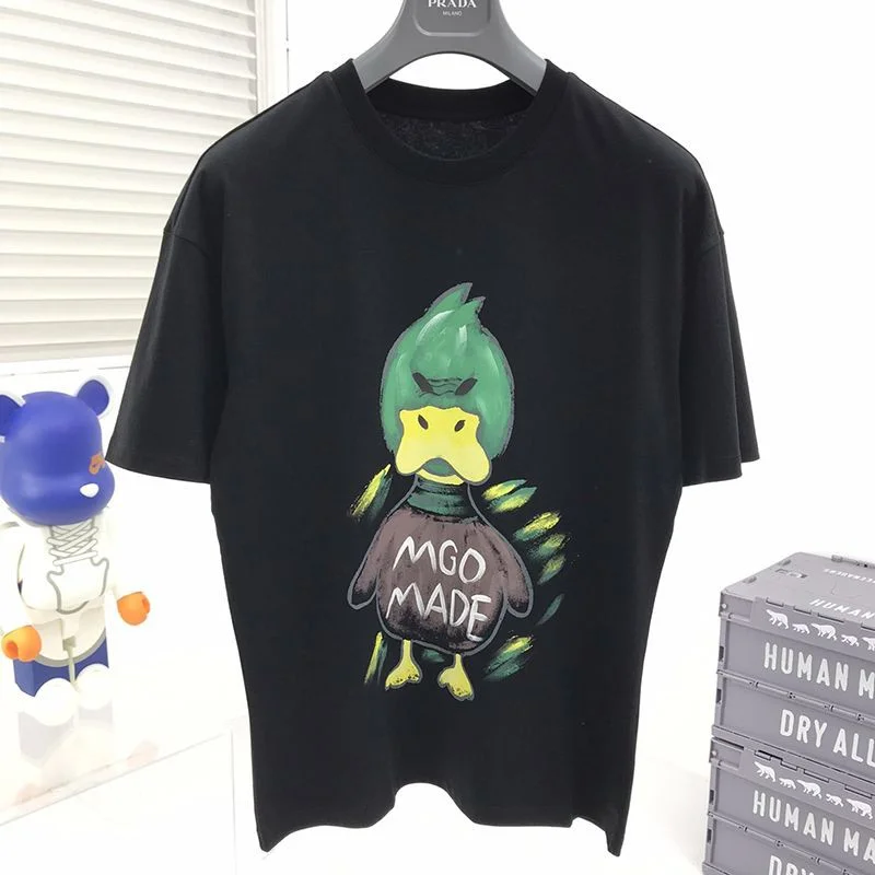 春もの新作【ルイヴィトン×NIGOコラボ】ダック クルーネック Tシャツ スーパーコピー vuw54101