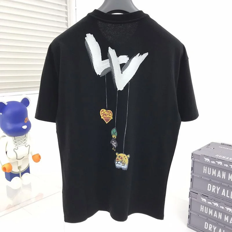 春もの新作【ルイヴィトン×NIGOコラボ】ダック クルーネック Tシャツ スーパーコピー vuw54101