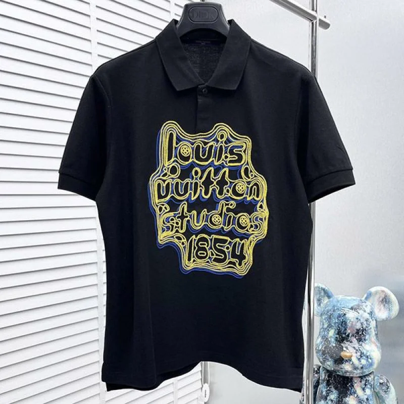 高級ブランド ルイヴィトン コットンクルーネック Tシャツ コピー vuw94493