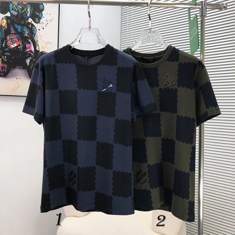 セール新作ルイヴィトン ツイストロックプリントTシャツ コピー モノグラム 2色 vux78326