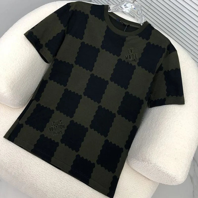 セール新作ルイヴィトン ツイストロックプリントTシャツ コピー モノグラム 2色 vux78326