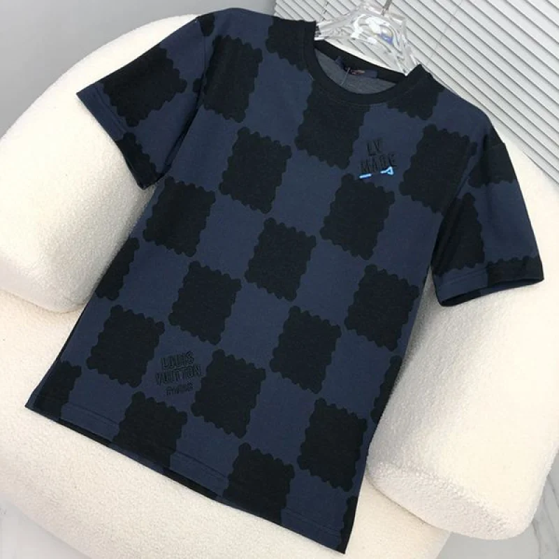 セール新作ルイヴィトン ツイストロックプリントTシャツ コピー モノグラム 2色 vux78326
