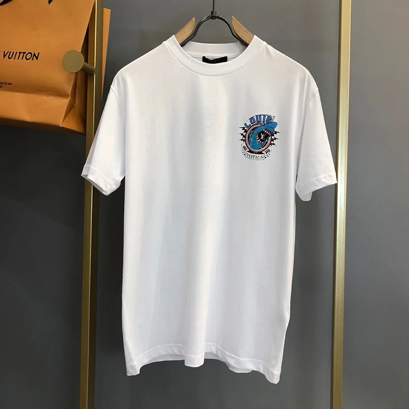 春もの新作ルイヴィトン Tシャツ コピー 21SS フロウティングLVプリンテッド vux11502