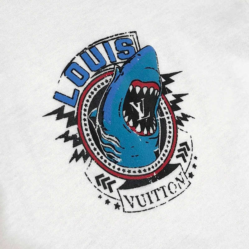春もの新作ルイヴィトン Tシャツ コピー 21SS フロウティングLVプリンテッド vux11502