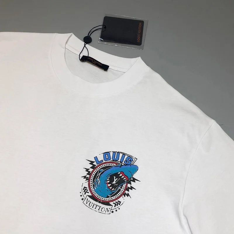 春もの新作ルイヴィトン Tシャツ コピー 21SS フロウティングLVプリンテッド vux11502