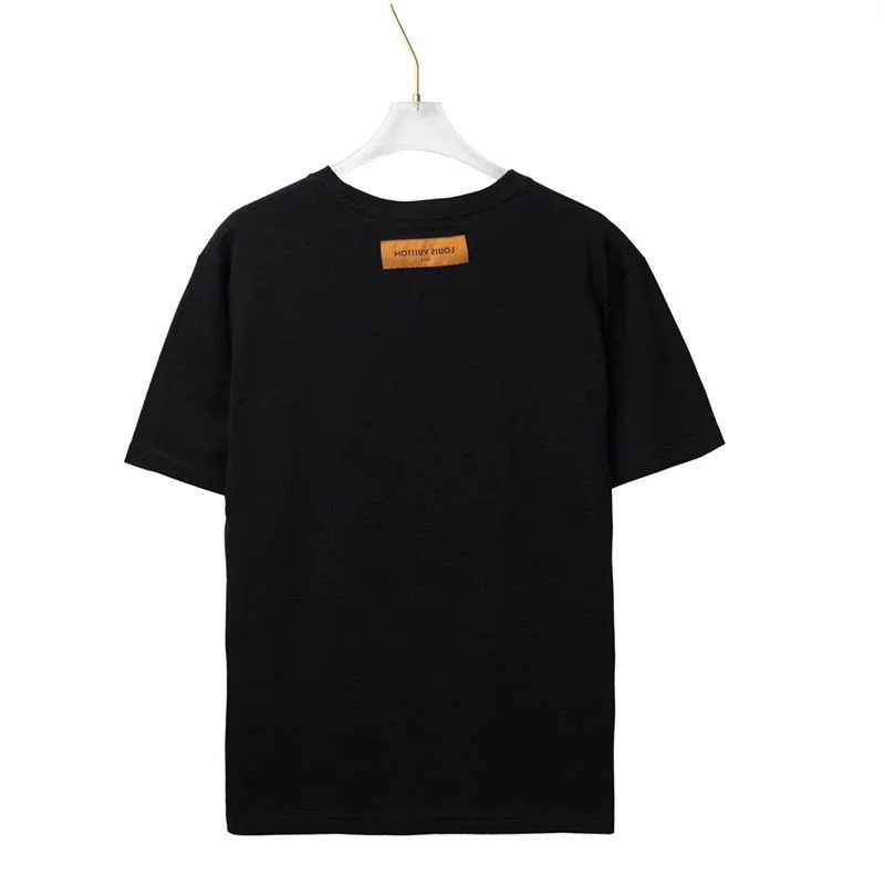 最安値挑戦☆​ルイヴィトン Tシャツ コピー ウォーターカラーモノグラム☆ロゴ vuy52487