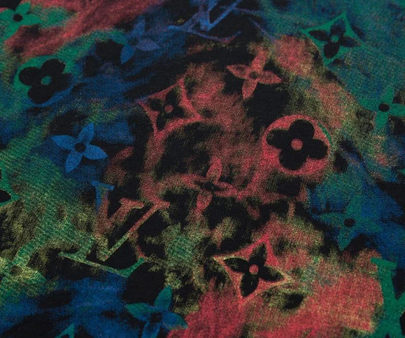 最安値挑戦☆​ルイヴィトン Tシャツ コピー ウォーターカラーモノグラム☆ロゴ vuy52487