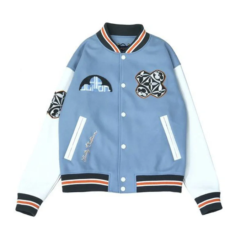入手困難ルイヴィトン 偽物 ブルゾン ヴァーシティ ジャケット vuy78549