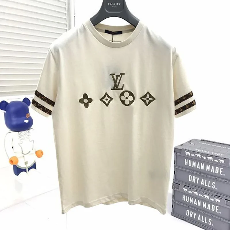 争奪戦ルイヴィトン シグネチャーショートスリーブクルーネック Tシャツ コピー 2色 vuy87704