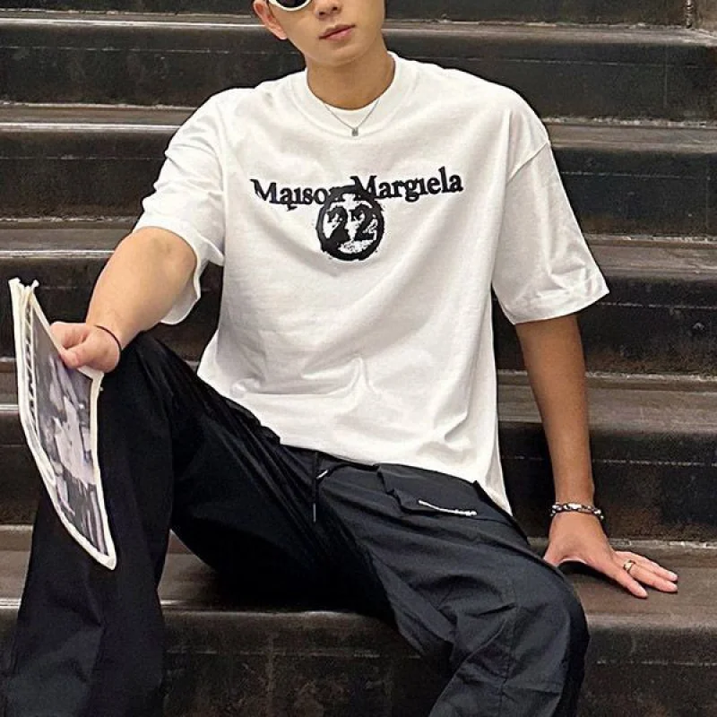 セール新作 メゾン マルジェラ クルーネック 偽物 Tシャツ Maj99787