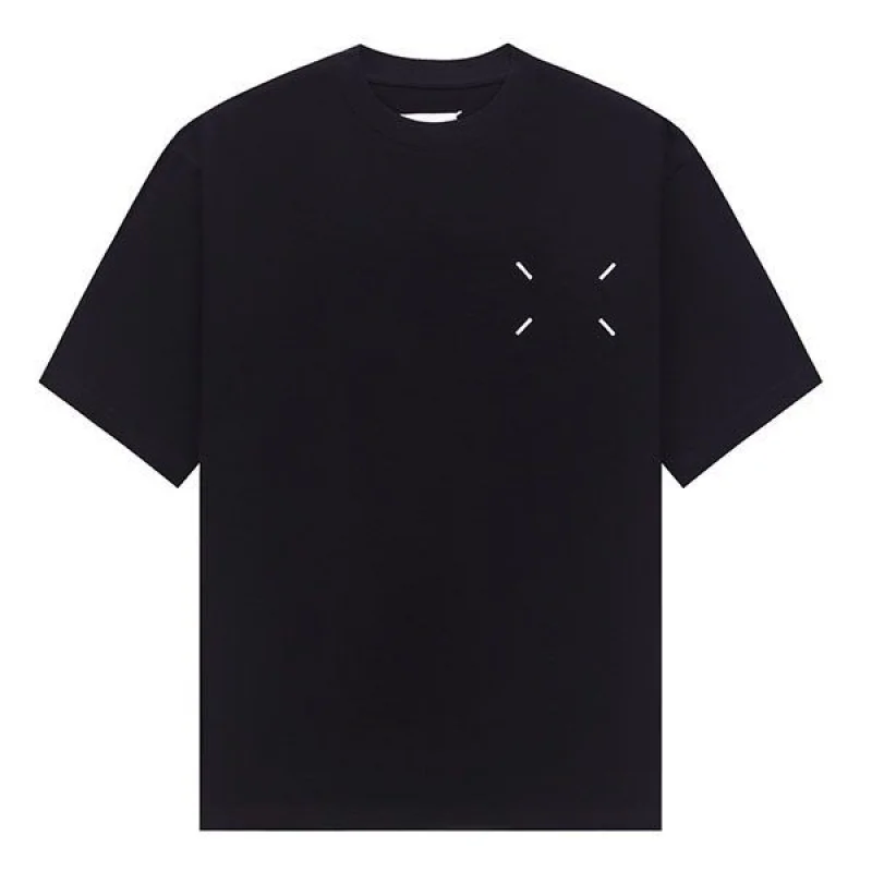 目を惹くカラー メゾン マルジェラ ナンバリング コピー ロゴ Tシャツ Mao92926