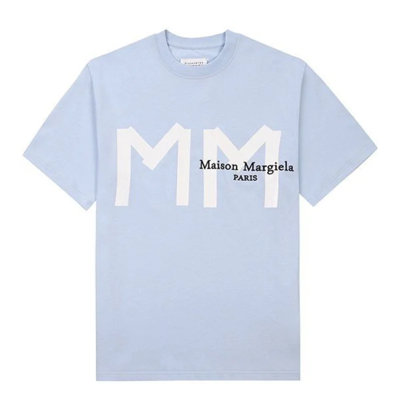 一目惚れ♪メゾンマルジェラ コピー ロゴ ピンクTシャツ Mao96948