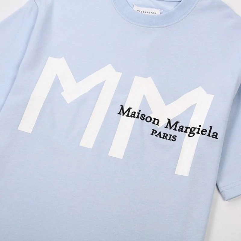 一目惚れ♪メゾンマルジェラ コピー ロゴ ピンクTシャツ Mao96948