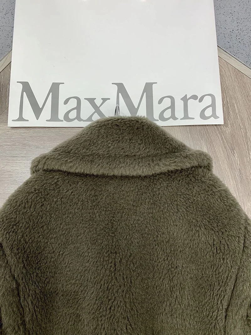 ★日本!!人気!マックスマーラ テディベア アイコン ジャケット コピー グリーン mak71891