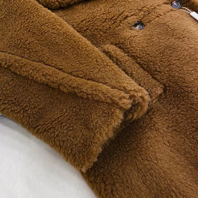世界中で大人気♪マックスマーラ コピー TEDDY テディベア アイコンコート キャメル mar62051