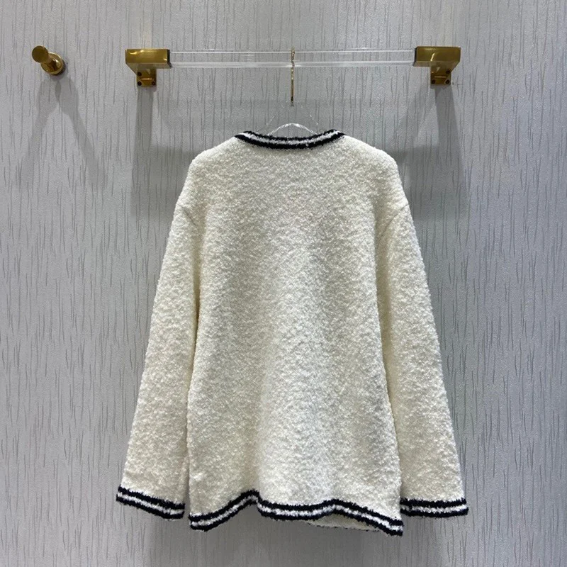 完売必至☆MIU MIU セーター 偽物☆ オーバーサイズロゴモヘアセーター♪ mys81908