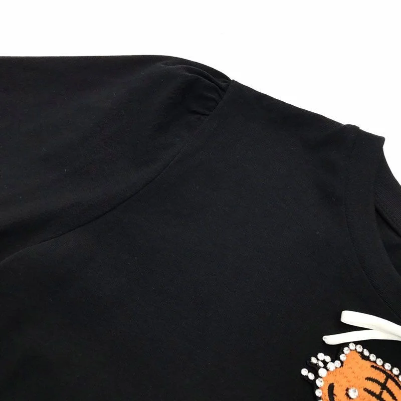 累積売上総額第１位！ミュウミュウ タイガー Tシャツ 偽物 myt21247