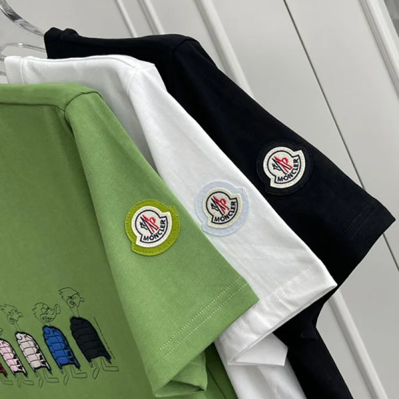 モンクレール 偽物 ダックアウトラインプリントTシャツ 3色 H20918C00029829H8
