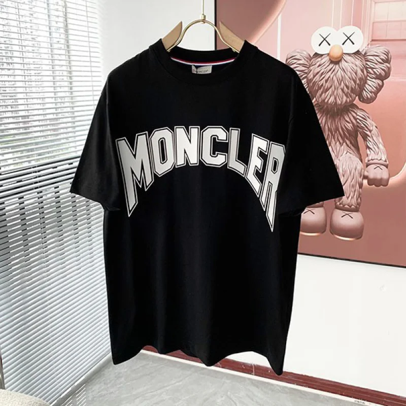大人気！モンクレール ロゴ 半袖Tシャツ コピー 2色 moa24075