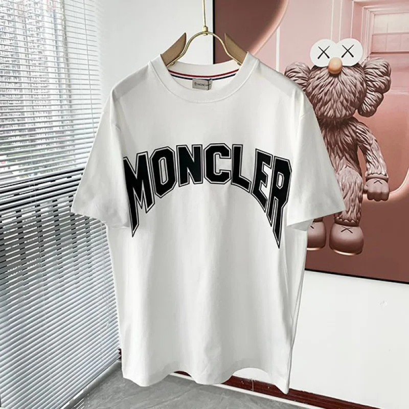 大人気！モンクレール ロゴ 半袖Tシャツ コピー 2色 moa24075