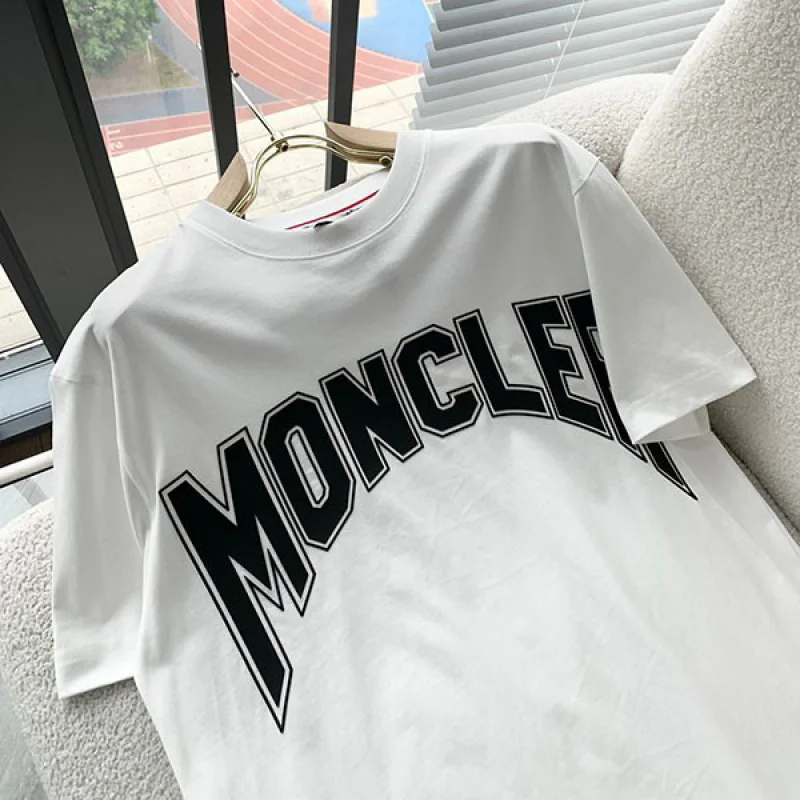 大人気！モンクレール ロゴ 半袖Tシャツ コピー 2色 moa24075