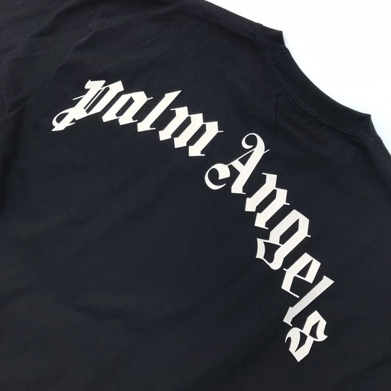完売必至22SS◆モンクレール◆ブラック ロゴ コットン Tシャツ コピー mob23849