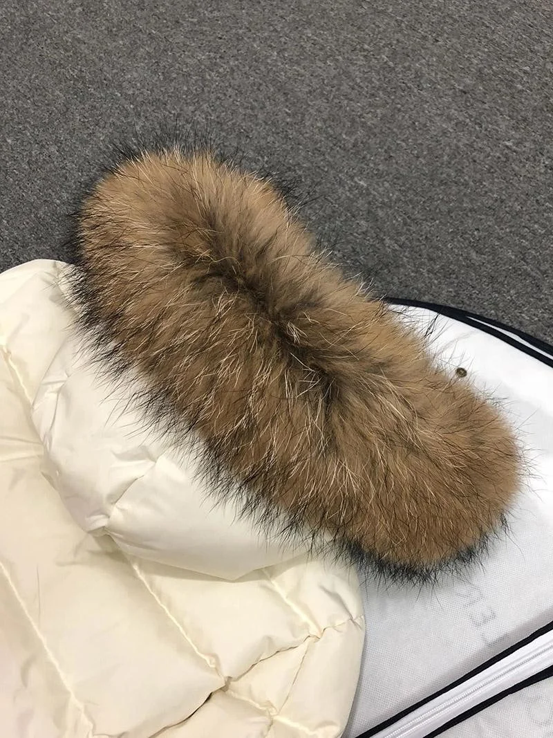 関税負担なし モンクレール 偽物 HUDSON ロングスタイル ファー付きダウン moq71130