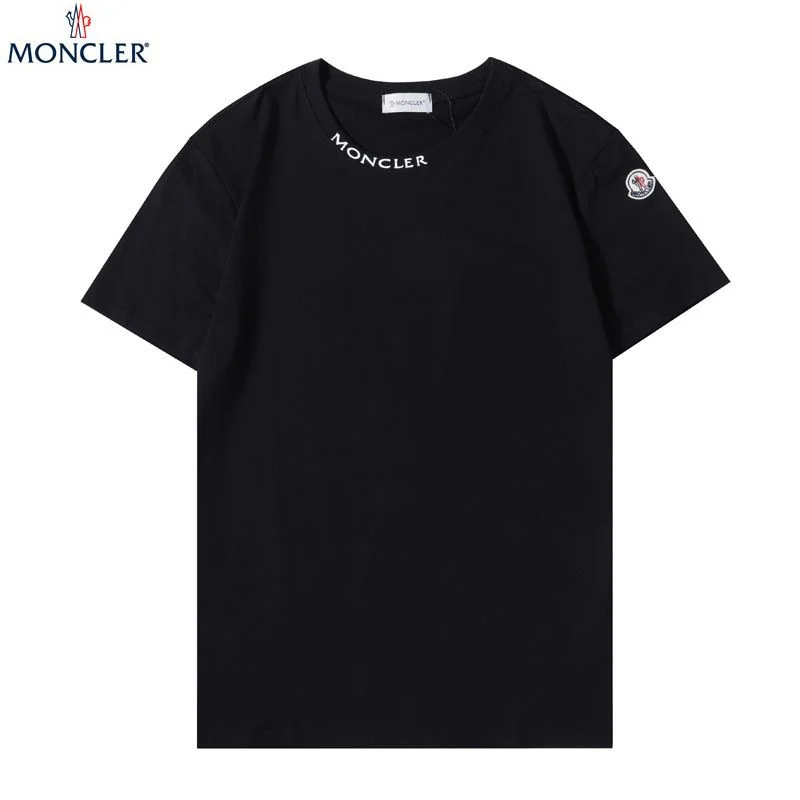 大人気!モンクレール カフスロゴ付き Tシャツ 偽物 2色 moc99123