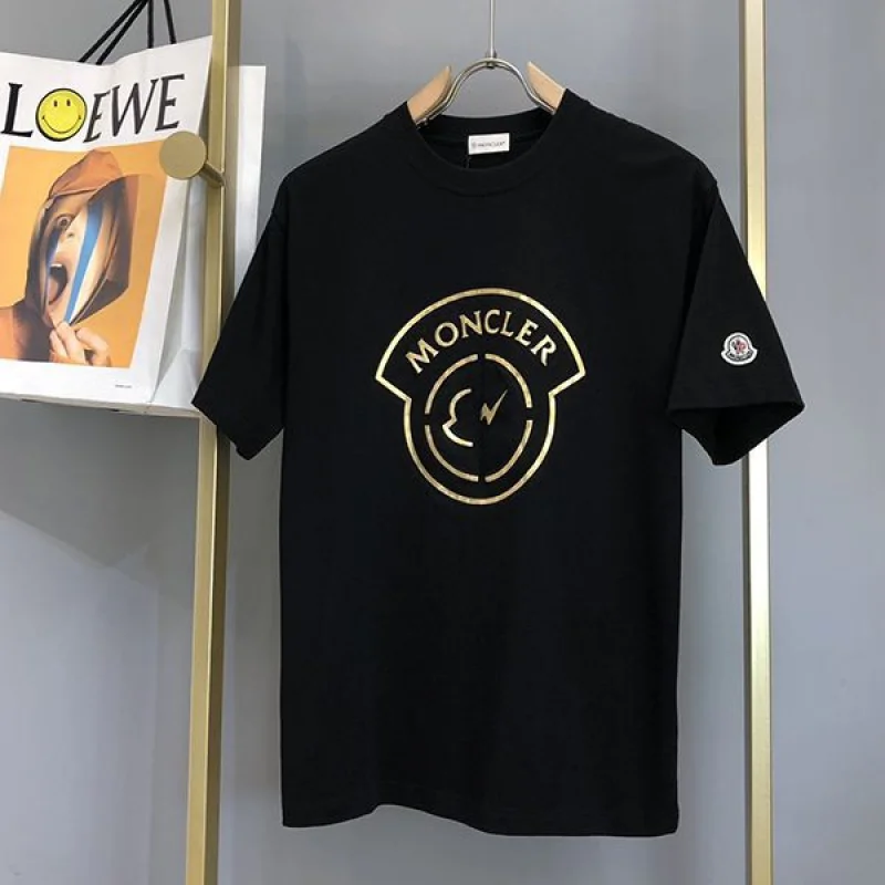 完売必至モンクレール ロゴ プリント Tシャツ コピー 2色 mof59228