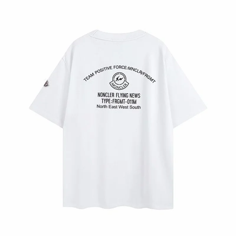 最安値挑戦 モンクレール コットンロゴプリント Tシャツ mof90344