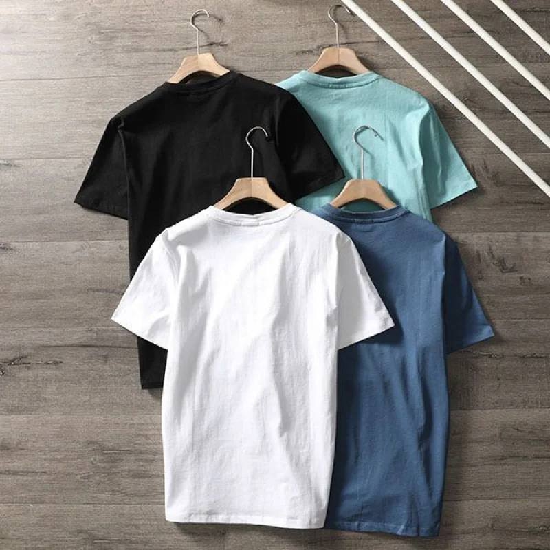 モンクレール コットンジャージ クルーネック ロゴTシャツ 偽物 moj56475