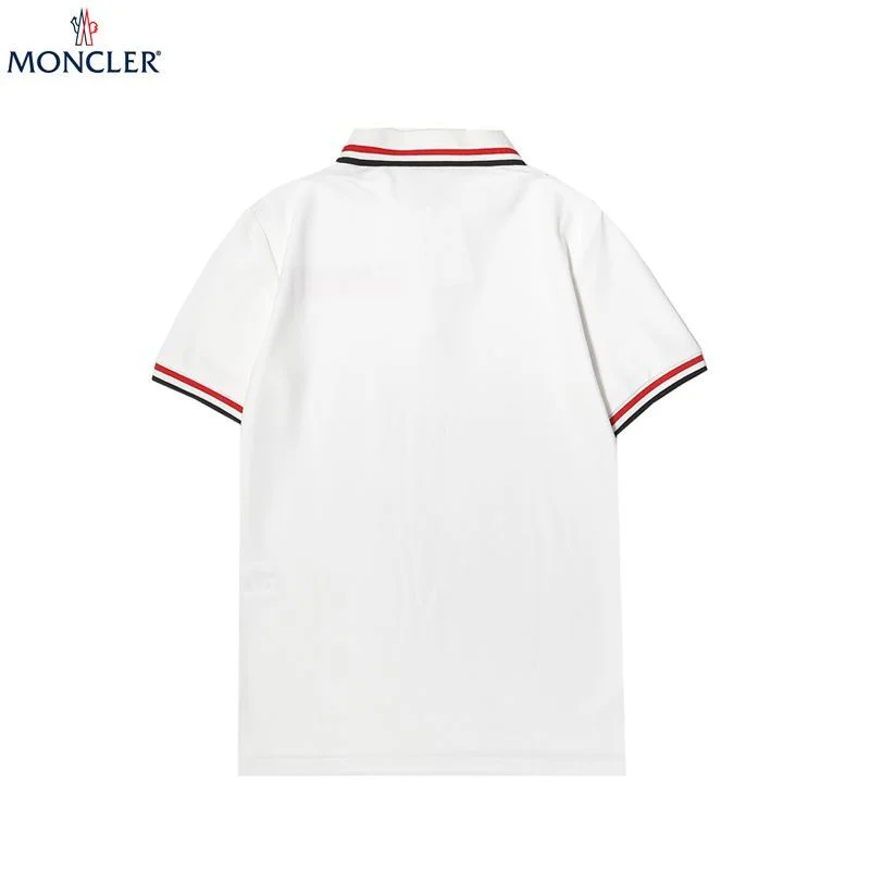 ☆超人気☆モンクレール コピー ロゴ ストライプ ポロシャツ 2色 moj68110