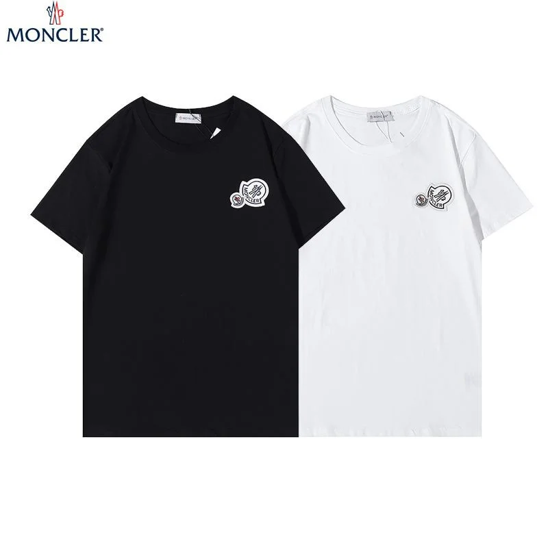 世界中で大人気♪モンクレール ダブルロゴ入りTシャツ コピー 2色 mok37227