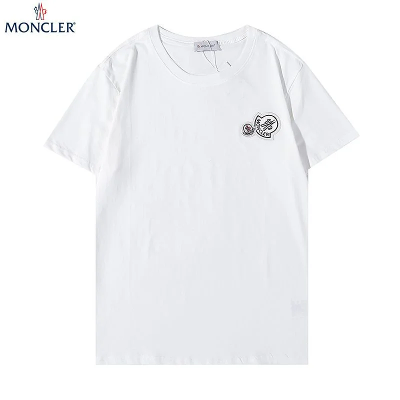 世界中で大人気♪モンクレール ダブルロゴ入りTシャツ コピー 2色 mok37227