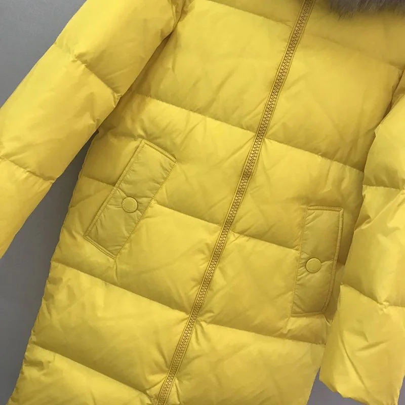 超希少!モンクレール コピー ロングダウン イエロー mol71285