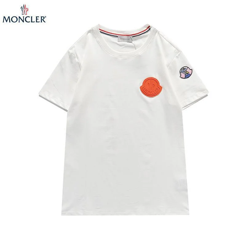 完売必至モンクレール ロゴパッチ Tシャツ 偽物 mol80311