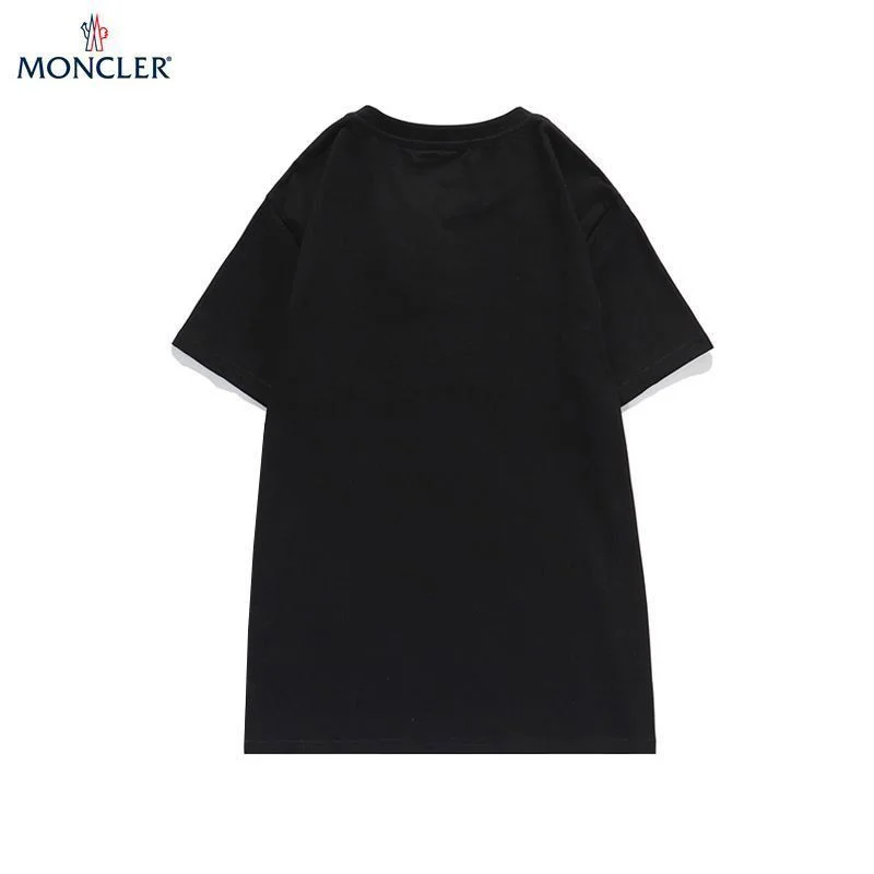 目を惹くカラーモンクレール 偽物 ビッグ ロゴ T シャツ mom19216