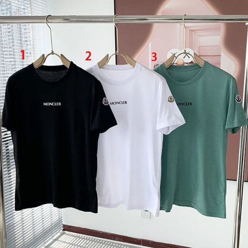 n級品 おすすめ モンクレール Tシャツ コピー 半袖 ロゴ mom97011