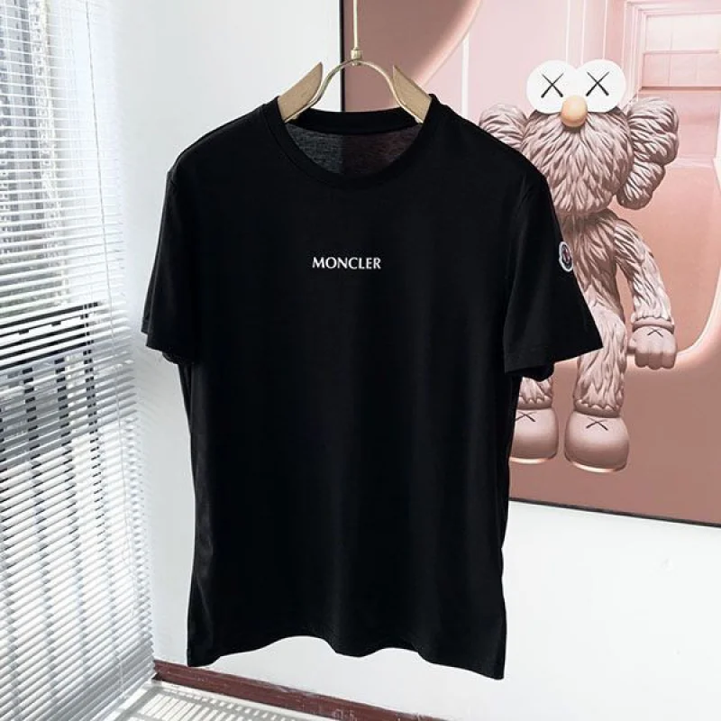 n級品 おすすめ モンクレール Tシャツ コピー 半袖 ロゴ mom97011