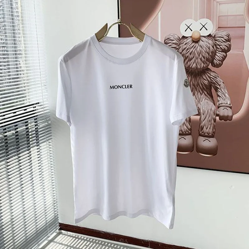 n級品 おすすめ モンクレール Tシャツ コピー 半袖 ロゴ mom97011