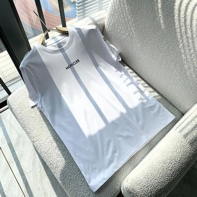 n級品 おすすめ モンクレール Tシャツ コピー 半袖 ロゴ mom97011