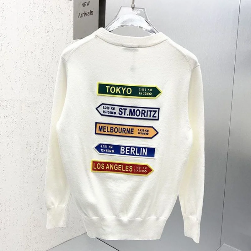 ☆超人気☆モンクレール ロゴ入り ウールセーター コピー moq56954