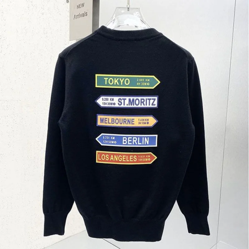 ☆超人気☆モンクレール ロゴ入り ウールセーター コピー moq56954