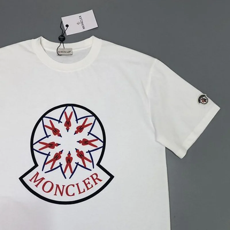 超話題!モンクレール ロゴ プリント Tシャツ コピー 2色 moq71657