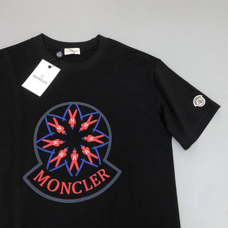 超話題!モンクレール ロゴ プリント Tシャツ コピー 2色 moq71657