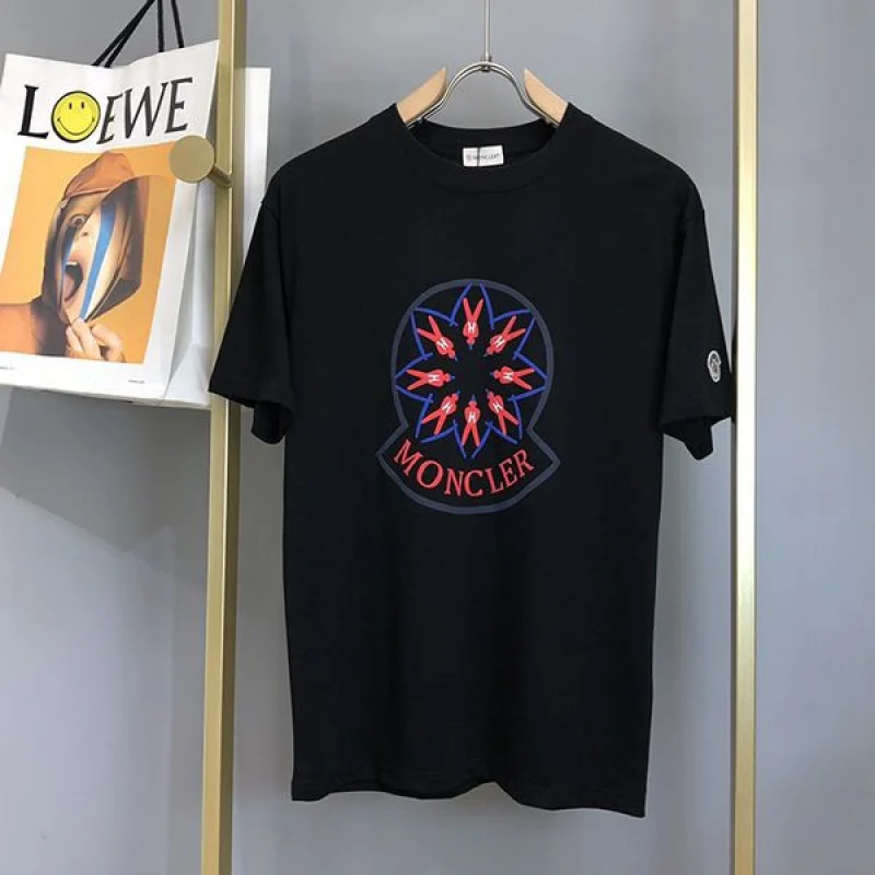 超話題!モンクレール ロゴ プリント Tシャツ コピー 2色 moq71657