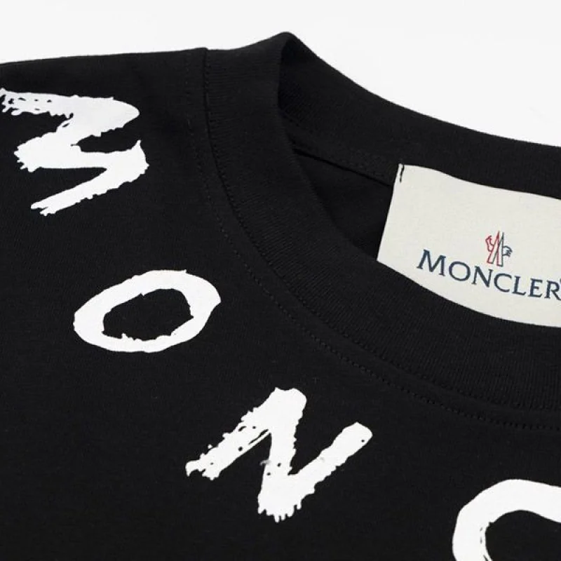 最安値挑戦 モンクレール コットンジャージ プリント Tシャツ コピー mor47577