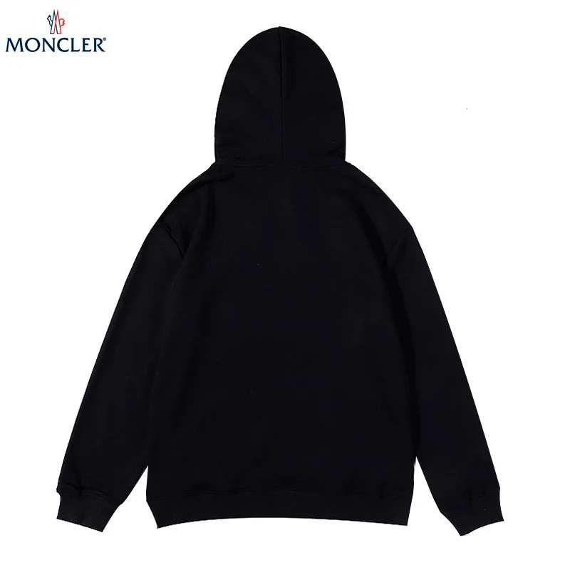 関税なし モンクレール スウェット 偽物☆ビッグロゴ フード NAVY mor65272