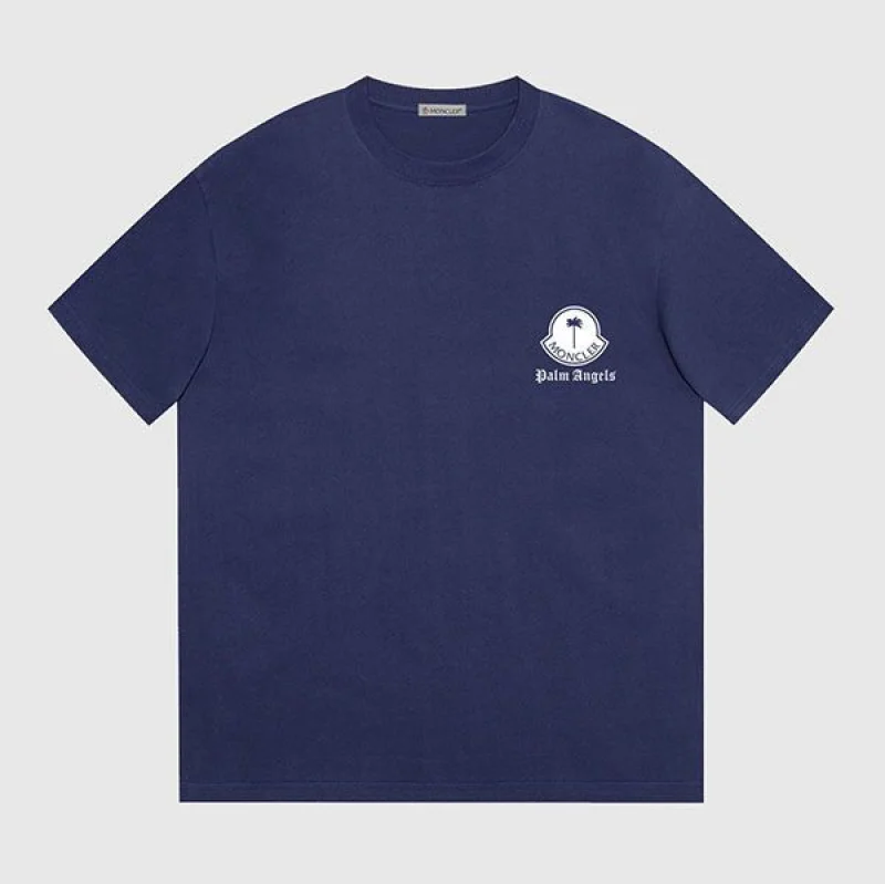 高品質 モンクレール Tシャツ コピー ルーネック ロゴ mou11511