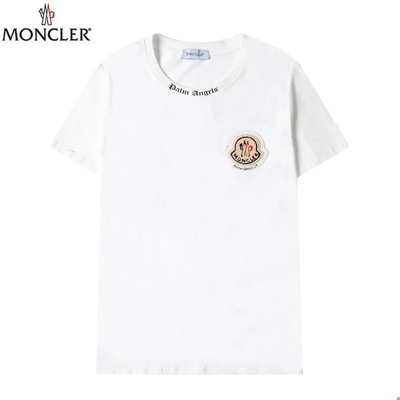 可愛いモンクレール 胸ロゴTシャツ 偽物 mou53503